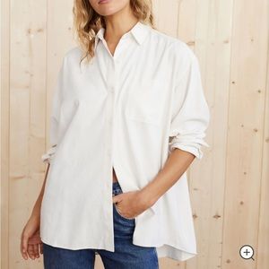 Jenni Kayne Oversized Shirt 100% Silk